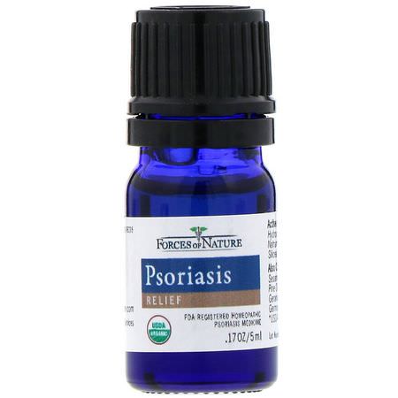 Forces of Nature Psoriasis Homeopathy Formulas - Homeopati, Örter, Psoriasis, Hudbehandling