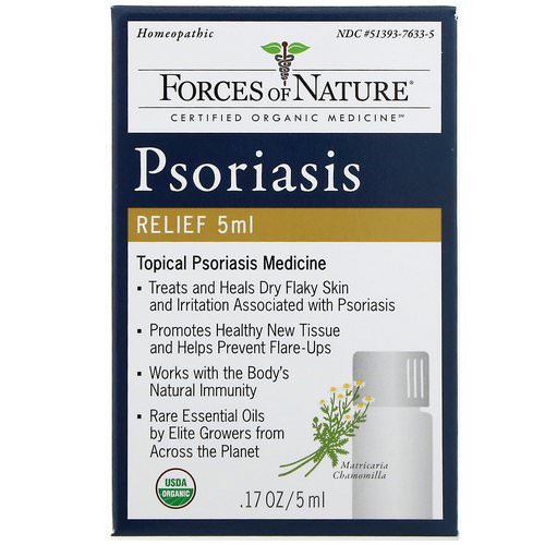 Forces of Nature, Psoriasis Relief, 0.17 oz (5 ml) Review