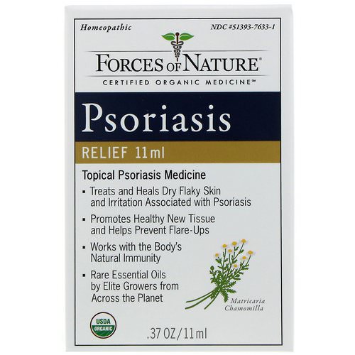 Forces of Nature, Psoriasis Relief, 0.37 oz (11 ml) Review