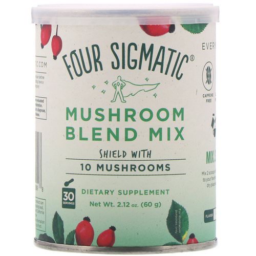 Four Sigmatic, Mushroom Blend Mix, 10 Mushrooms, 2.12 oz (60 g) Review