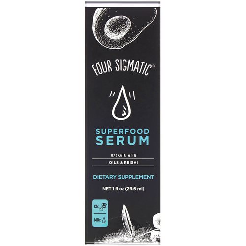 Four Sigmatic, Superfood Serum, Hydrate with Oils & Reishi, 1 fl oz (29.6 ml) Review
