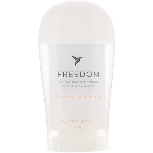 Freedom, Deodorant, Frankincense Peach, 1.9 oz (55 g) Review