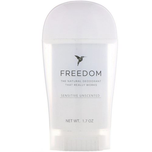 Freedom, Deodorant, Sensitive Unscented, 1.7 oz Review