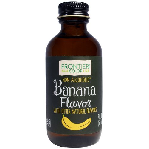 Frontier Natural Products, Banana Flavor, Non-Alcoholic, 2 fl oz (59 ml) Review