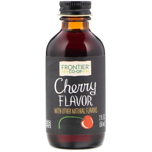 Frontier Natural Products, Cherry Flavor, 2 fl oz (59 ml) Review