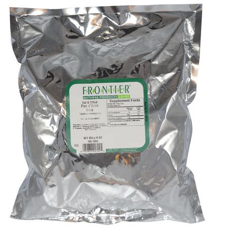 Pau D'arco, Homeopati, Örter, Örtte: Frontier Natural Products, Cut & Sifted, Pau d'Arco Bark, 16 oz (453 g)