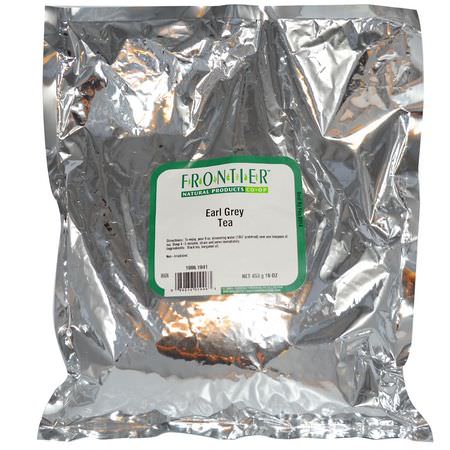 Black Tea, Earl Grey Tea: Frontier Natural Products, Earl Grey Tea, 16 oz (453 g)