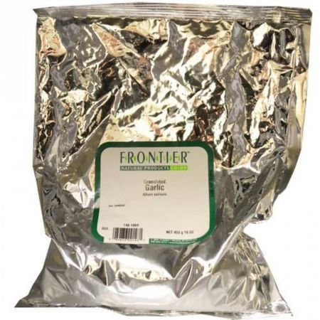 Vitlökkryddor, Örter: Frontier Natural Products, Granulated Garlic, 16 oz (453 g)