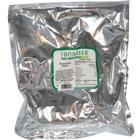 Lönnsirap, Sötningsmedel, Honung: Frontier Natural Products, Maple Syrup Powder, 16 oz (453 g)