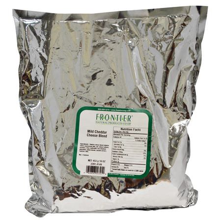 Kryddor, Örter: Frontier Natural Products, Mild Cheddar Cheese Powder, 16 oz (453 g)