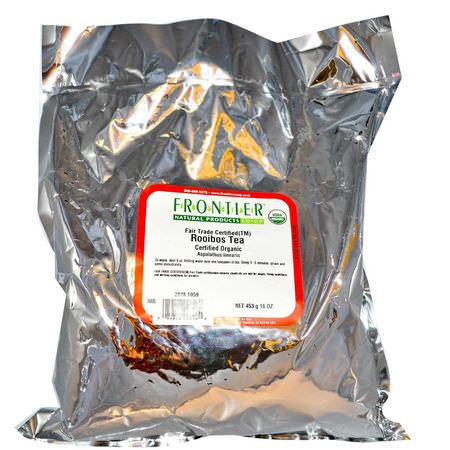 Örtte, Rooibostte: Frontier Natural Products, Organic Rooibos Tea, 16 oz (453 g)