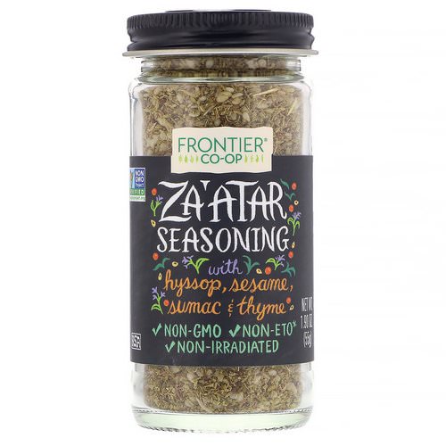 Frontier Natural Products, Za'atar Seasoning, 1.90 oz (55 g) Review