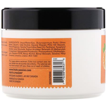Lotion, Bad: Fruits & Passion, ALO, Whipped Body Cream, Orange Cantaloup, 6.7 fl oz (200 ml)