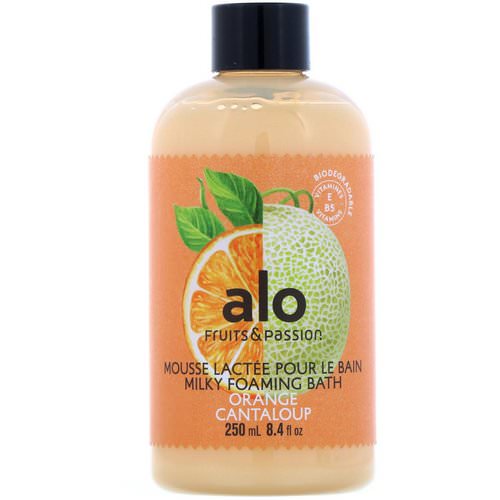 Fruits & Passion, ALO, Milky Foaming Bath, Orange Cantaloup, 8.4 fl oz (250 ml) Review