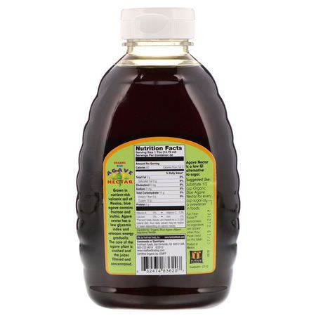 Agave Nectar, Sweeteners, Honey: FunFresh Foods, Organic Blue Agave Nectar, 16 fl oz (473.12 ml)