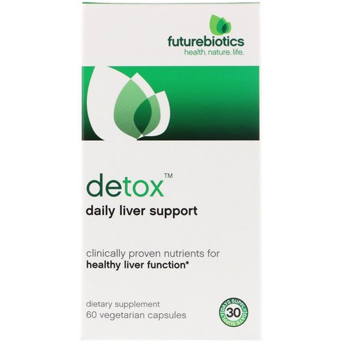 FutureBiotics, Detox, Daily Liver Support, 60 Vegetarian Capsules Review