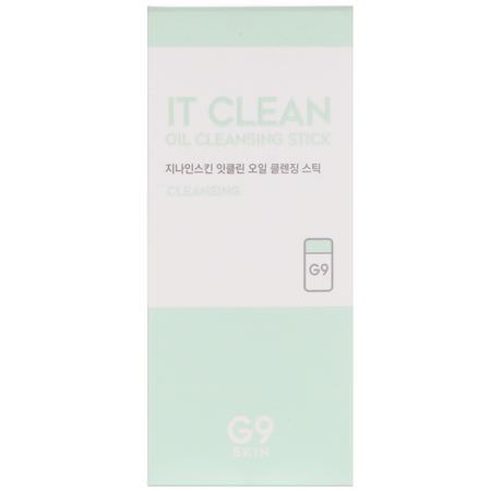 K-Beauty Cleanse, Scrub, Tone, Cleanse: G9skin, It Clean Oil Cleansing Stick, 35 g