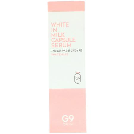 Serum, K-Skönhetsbehandlingar, K-Skönhetsbehandlingar: G9skin, White In Milk Capsule Serum, 50 ml