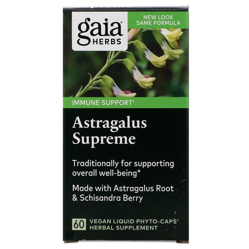Gaia Herbs, Astragalus Supreme, 60 Vegan Liquid Phyto-Caps Review
