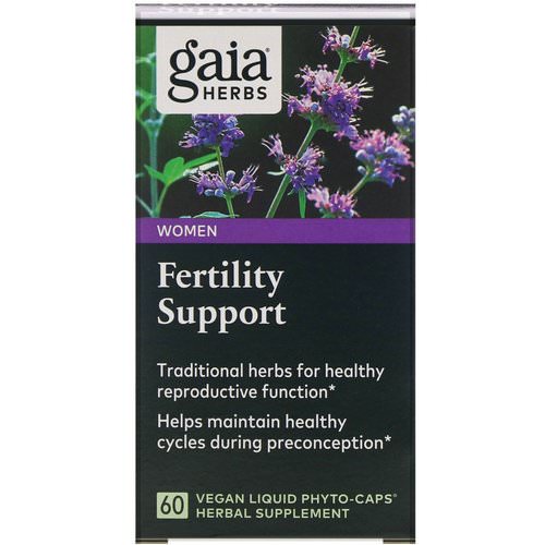 Gaia Herbs, Fertility Support for Women, 60 Vegan Liquid Phyto-Caps Review