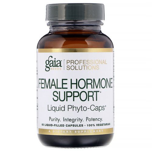 Gaia Herbs Professional Solutions, Female Hormone Support, 60 Liquid-Filled Capsules Review