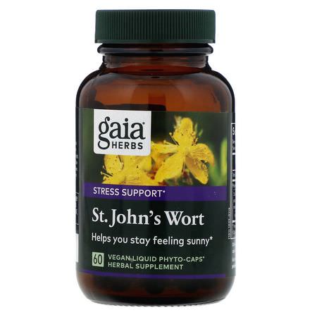 Gaia Herbs St. John's Wort - St. John's Wort, Homeopati, Örter