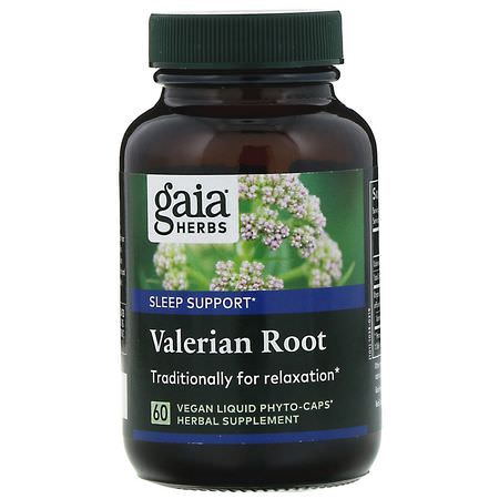 Gaia Herbs Valerian - Valerian, Homeopati, Örter