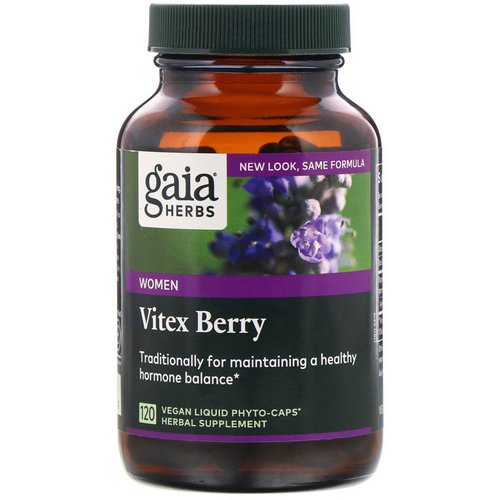 Gaia Herbs, Vitex Berry for Women, 120 Vegan Liquid Phyto-Caps Review