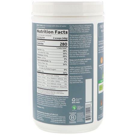 Vassleprotein, Idrottsnäring: Garden of Life, Dr. Formulated Keto Meal Balanced Shake, Vanilla, 1.48 lbs (672 g)