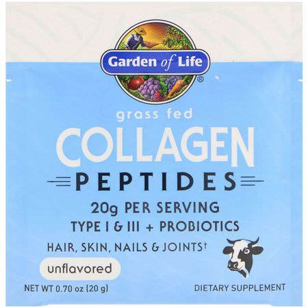 Garden of Life Collagen Supplements - Kollagentillskott, Fog, Ben, Kosttillskott