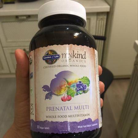 Garden of Life Prenatal Multivitamins - Prenatal Multivitaminer, Kvinnors Hälsa, Kosttillskott