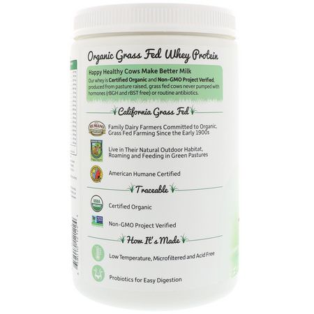 Garden of Life Whey Protein Concentrate - Vassleprotein, Idrottsnäring