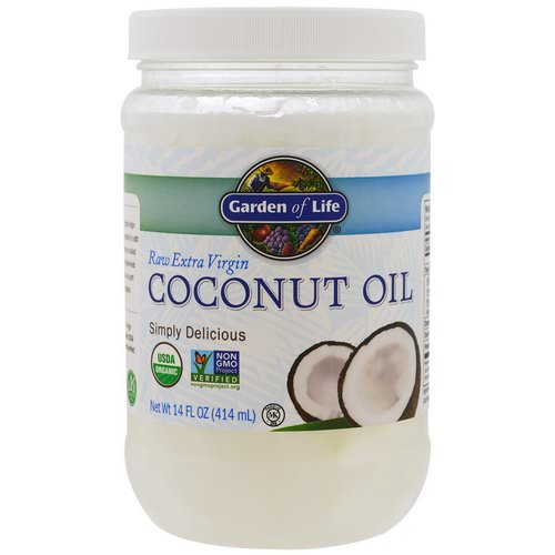 Garden of Life, Raw Extra Virgin Coconut Oil, 14 fl oz (414 ml) Review