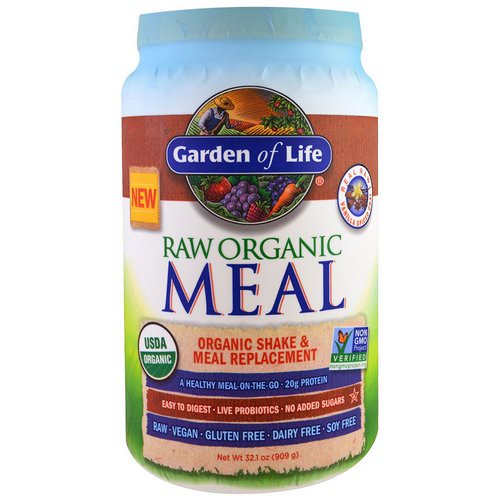 Garden of Life, RAW Organic Meal, Organic Shake and Meal Replacement, Vanilla Spiced Chai, 2 lbs (909 g) Review