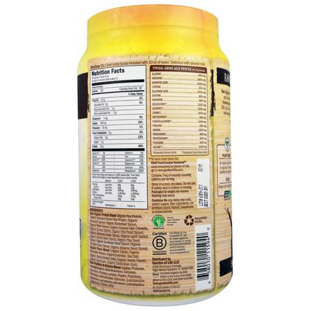 Växtbaserat, Växtbaserat Protein, Idrottsnäring: Garden of Life, RAW Organic Protein, Organic Plant Formula, Chocolate, 1.46 lbs (664 g)