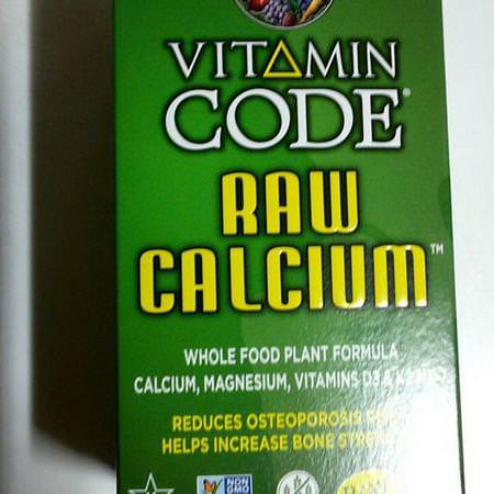 Garden of Life, Vitamin Code, Raw Calcium, 60 UltraZorbe Vegetarian Capsules