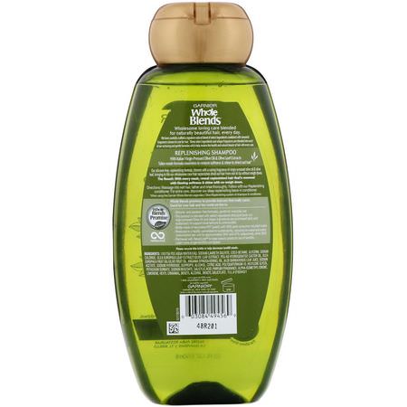 Balsam, Schampo, Hår: Garnier, Whole Blends, Legendary Olive Replenishing Shampoo, 22 fl oz (650 ml)