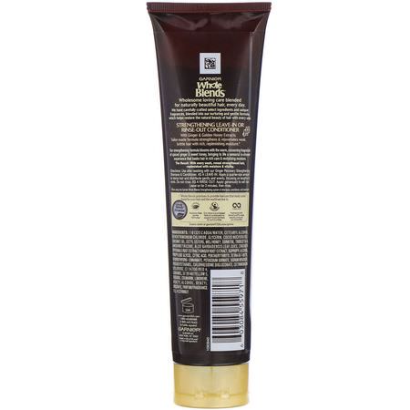 Inledningsbehandlingar, Styling, Balsam: Garnier, Whole Blends, Strengthening Leave-In or Rinse-Out Conditioner, Ginger Recovery, 5.1 fl (150 ml)