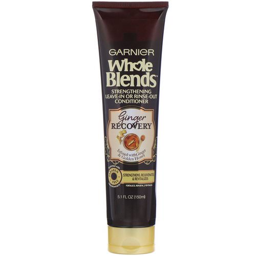 Garnier, Whole Blends, Strengthening Leave-In or Rinse-Out Conditioner, Ginger Recovery, 5.1 fl (150 ml) Review