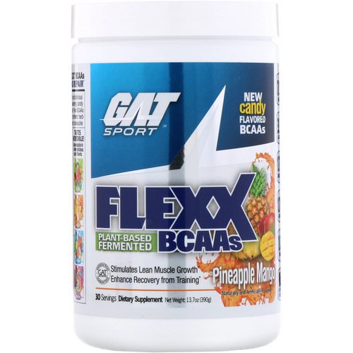 GAT, Flexx BCAAs, Pineapple Mango, 13.7 oz (390 g) Review