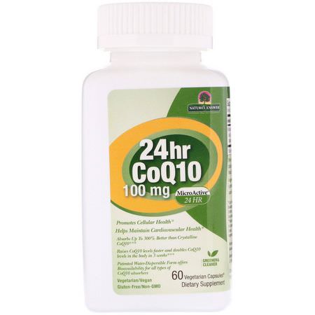 Genceutic Naturals Coenzyme Q10 CoQ10 Formulas - Koenzym Q10, Coq10, Antioxidanter, Kosttillskott