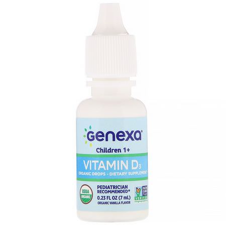 Genexa LLC Children's Vitamin D - Barns Vitamin D, Barns Hälsa, Barn, Baby
