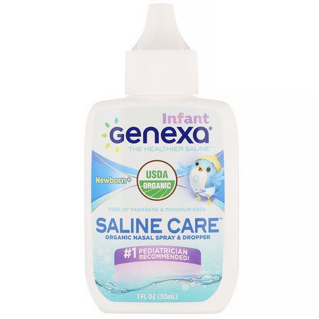 Genexa LLC Baby Nasal Sprays Aspirators - Aspiratorer, Nässprays, Säkerhet, Hälsa