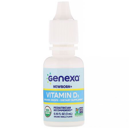 Genexa LLC Children's Vitamin D - Barns Vitamin D, Barns Hälsa, Barn, Baby
