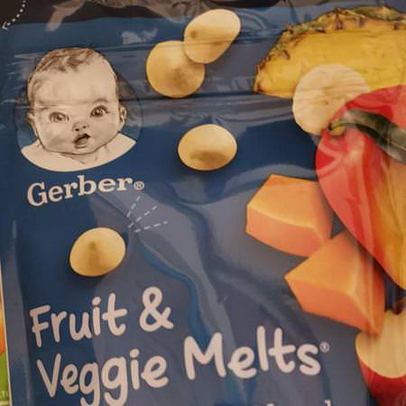 Gerber Snacks Bars Finger Food - Fingermat, Barer, Mellanmål, Barnmatning
