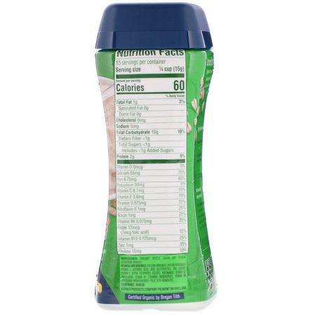 Varmt Spannmål För Barn, Barnfoder, Barn, Baby: Gerber, 1st Foods, Organic Oatmeal, Single Grain Cereal, 8 oz (227 g)
