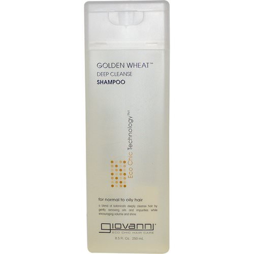 Giovanni, Golden Wheat Deep Cleanse Shampoo, 8.5 fl oz (250 ml) Review