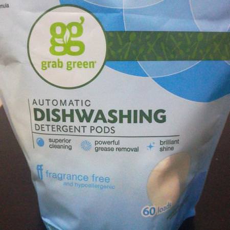 Grab Green Dish Utensil Cleaners - Redskap För Rengöringsmedel, Maträtt, Rengöring, Hem