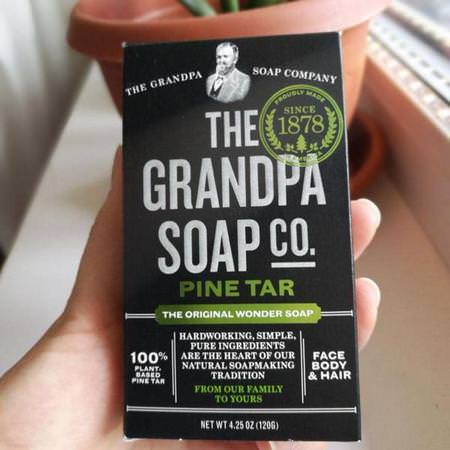Grandpas Face Soap, Bar Soap, Shower, Bath