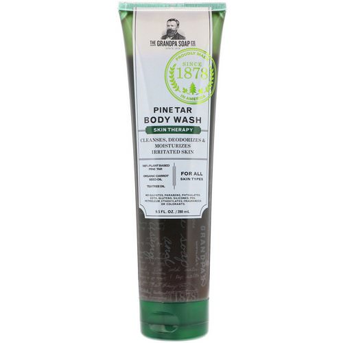 Grandpa's, Pine Tar Body Wash, Skin Therapy, 9.5 fl oz (280 ml) Review